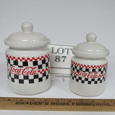 Coca Cola Canisters, Gibson 1997