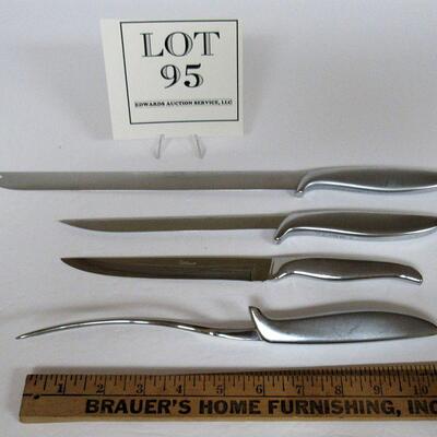 Set of Carving Knives and Fork, Gerber