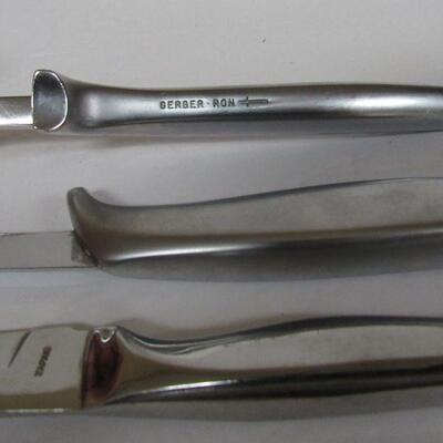 Set of Carving Knives and Fork, Gerber