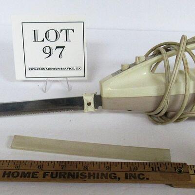 Vintage Working Electric Knife, LaChef