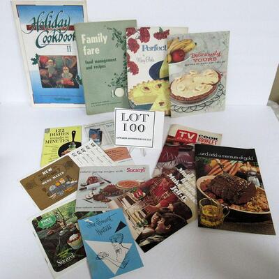 Lot of Cook Booklets