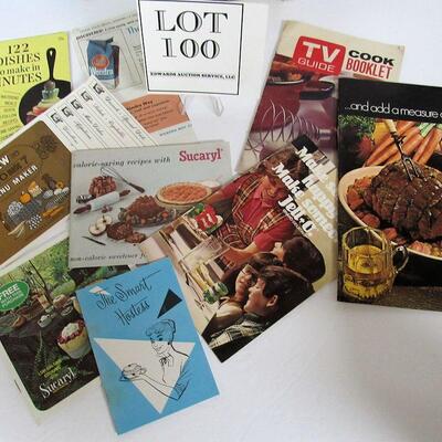 Lot of Cook Booklets