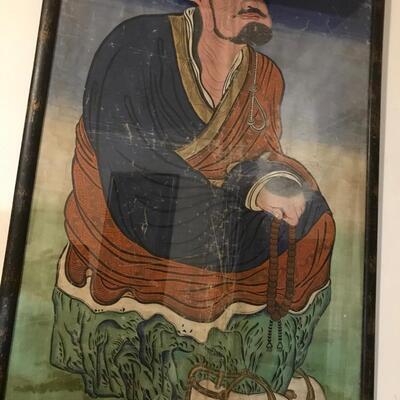 Original Portrait of Bodhidharma “Father of Kung-Fu”