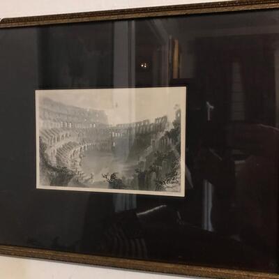 Original Charcoal Drawing Signed by Artist
