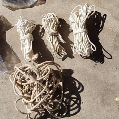 Lot 308: Stakes, Ropes, Strings and Survey Flags