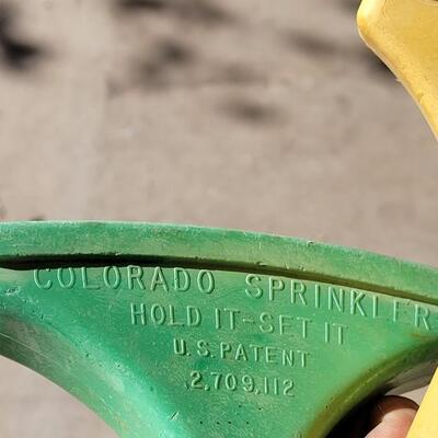 Lot 309: (2) Colorado Sprinklers, Washers, Y Connector, Coupling and Timer