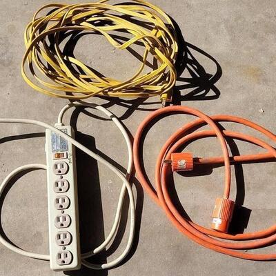 Lot 310: Extension Cords and Power Strip