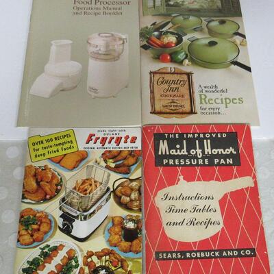 Misc Cook Booklet Lot Advertising 1949-1985