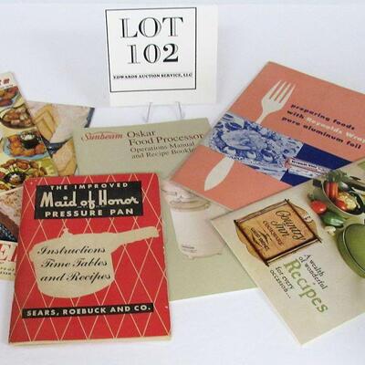 Misc Cook Booklet Lot Advertising 1949-1985