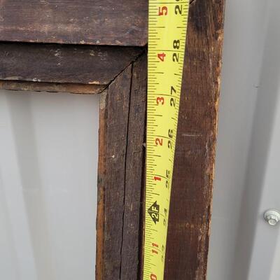 Lot 316: Antique Wood Picture Frame