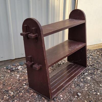 Lot 318: Antique Bookshelf - Possibly Mission Oak