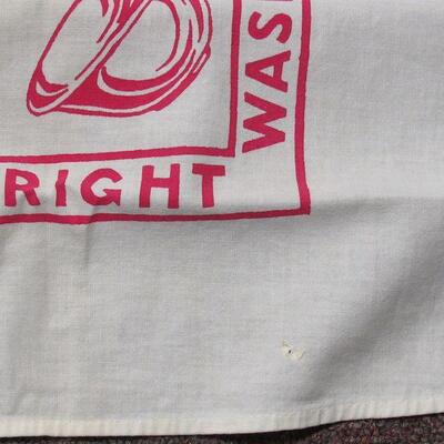 2 Cute Vintage Kitchen Towels, Anthropomorphic Style, Startex SC Label