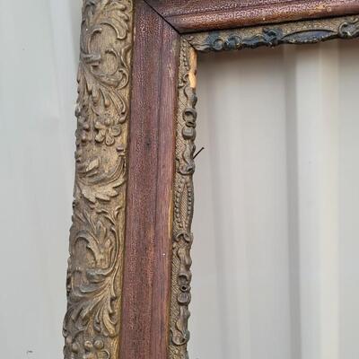 Lot 322: Antique Wood Picture Frame