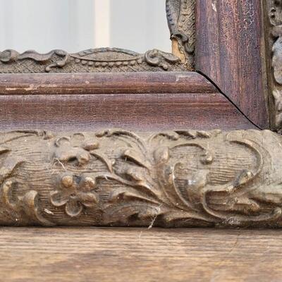 Lot 322: Antique Wood Picture Frame