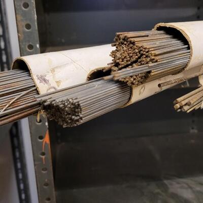 Lot 328: Assorted Welding Rods (Box is New Unopened)