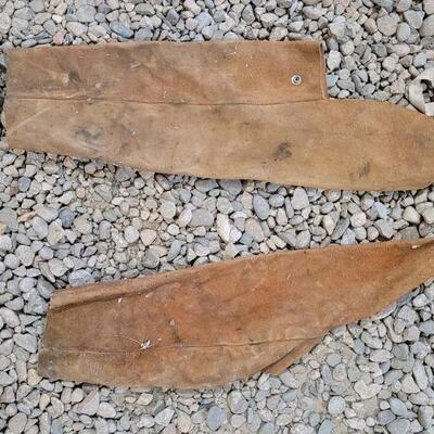 Lot 338: Pair of Vintage Leather Chaps