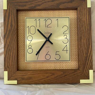 Vintage Linden Quartz Clock