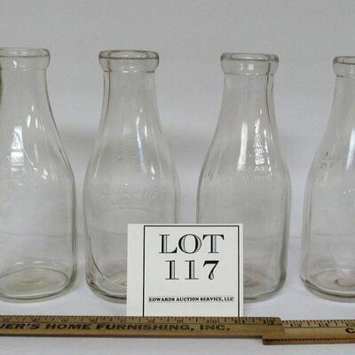 4 One Quart Bottles
