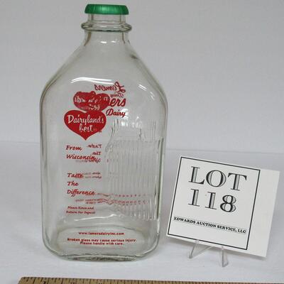 Lamers Dairy Egg Nog Bottle