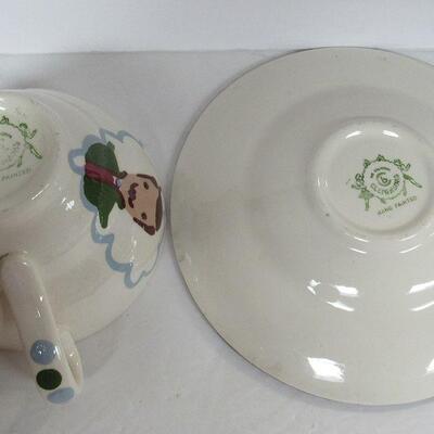 Vintage Cleminsons Cal Large Chili Cup and Saucer