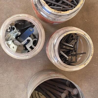 Lot 340: Assorted Nails & Hardware