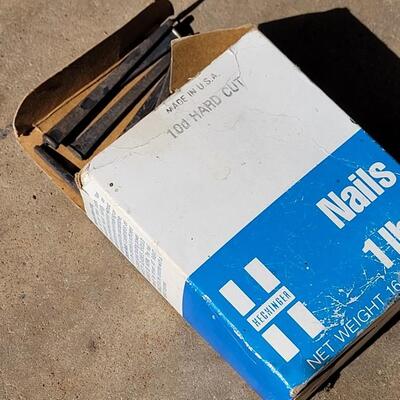 Lot 340: Assorted Nails & Hardware