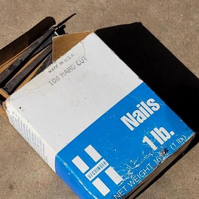 Lot 340: Assorted Nails & Hardware