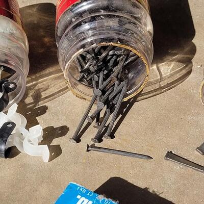 Lot 340: Assorted Nails & Hardware