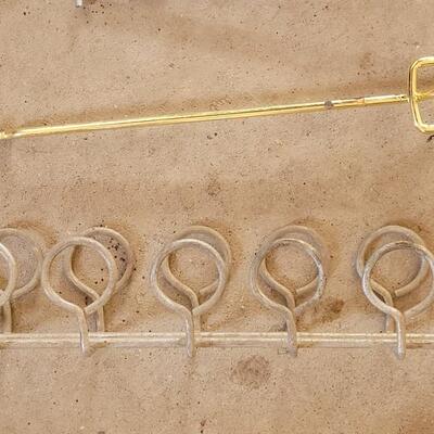 Lot 341: Assorted Lot of Peg Board Hanger Hardware