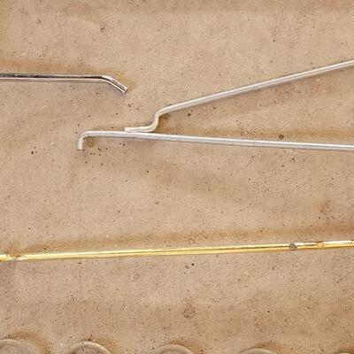 Lot 341: Assorted Lot of Peg Board Hanger Hardware