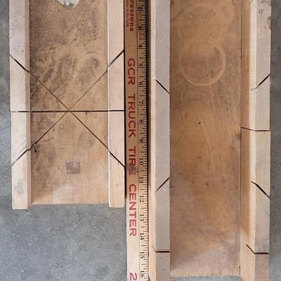 Lot 342: (2) Miter Boxes
