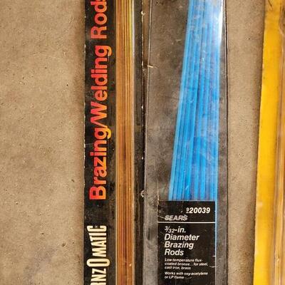 Lot 346: Assorted Tools, Welding Rods and Hardware