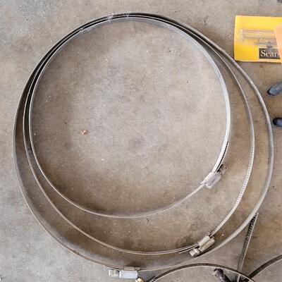 Lot 346: Assorted Tools, Welding Rods and Hardware