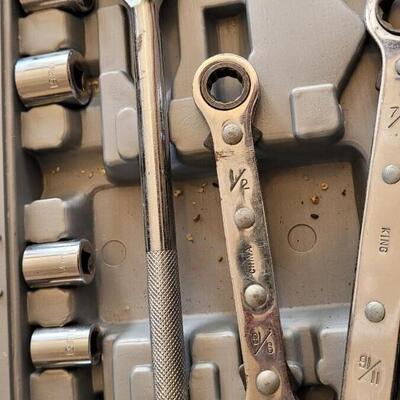 Lot 347: Sockets & Wrenches Tool Lot
