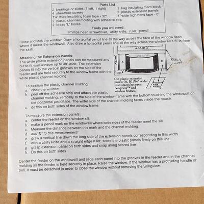 Lot 358: The Birding Company In House Window Feeder - New in Box