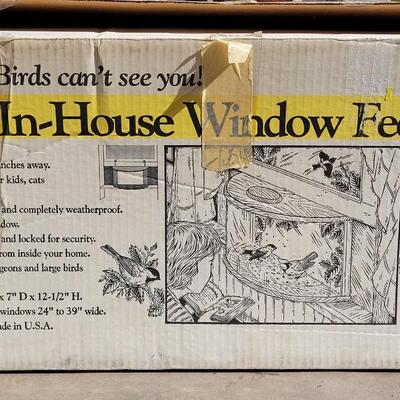 Lot 358: The Birding Company In House Window Feeder - New in Box