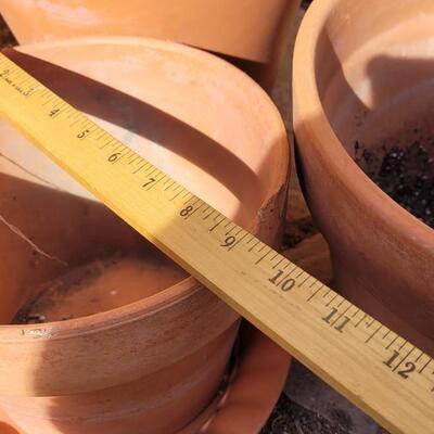 Lot 361: Group of Terracotta Pots