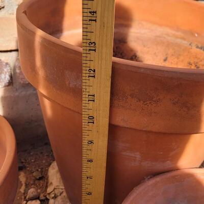 Lot 361: Group of Terracotta Pots