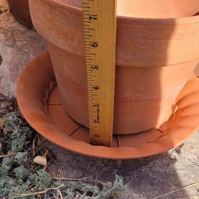 Lot 361: Group of Terracotta Pots