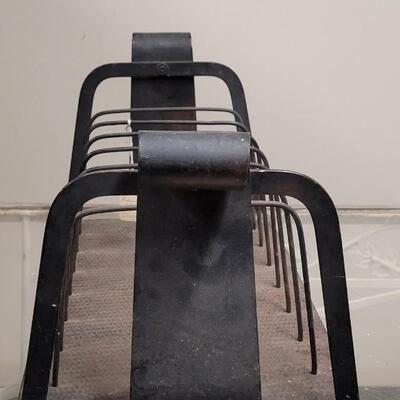 Lot 365: Vintage Metal Desk Folder/Book Organizer