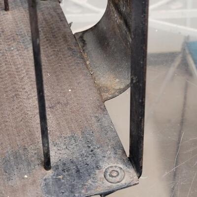 Lot 365: Vintage Metal Desk Folder/Book Organizer