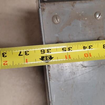 Lot 370: Vintage Metal Rolling Cart