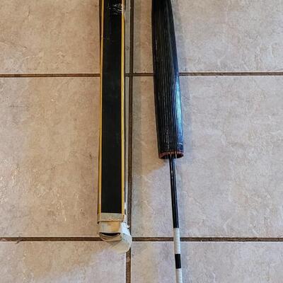 Lot 371: Japanese Handpainted Umbrella with Original Box &Label