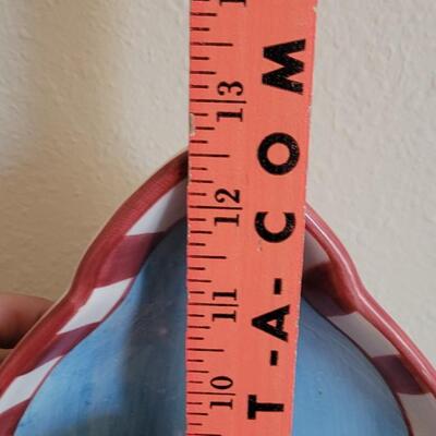 Lot 375: Vintage Christmas Plate and Platters (stand included)