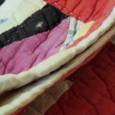 Lot 379: Antique Thick Quilt