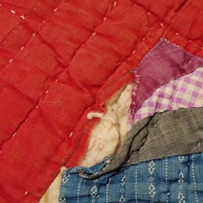 Lot 379: Antique Thick Quilt