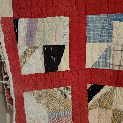 Lot 379: Antique Thick Quilt