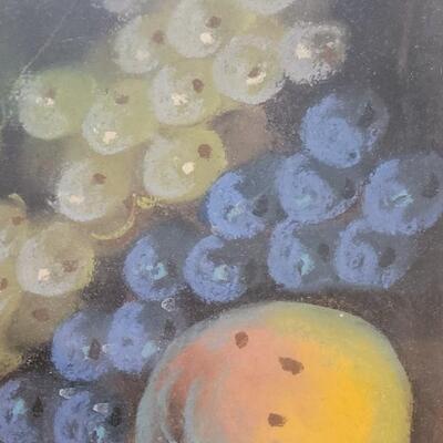 Lot 388: Antique Chromolithograph Fruit Print