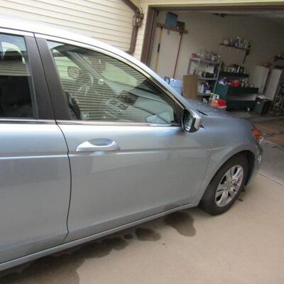 LOT 1  HONDA ACCORD LX-P SEDAN 2012 ONLY 8,955 MILES!!!