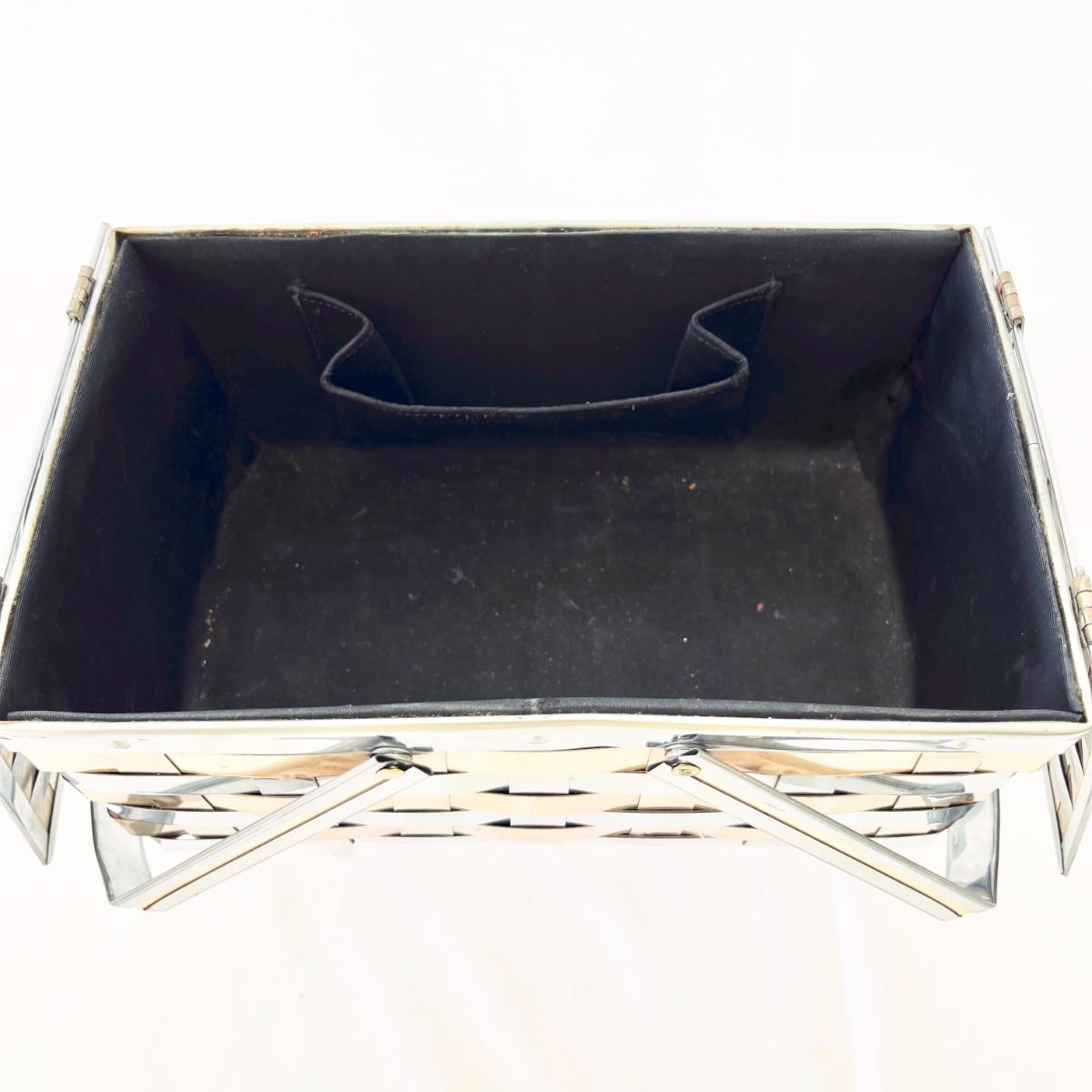 Classic Bag In Lizard-Embossed Leather Box Bag Square Cassette Shoulder Bag  | POPBAE